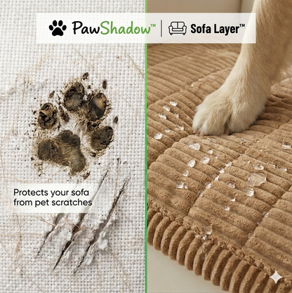 SofaLayer™ Quilted Pet Sofa Cover – Non-Slip Washable Protector for Dogs & Cats