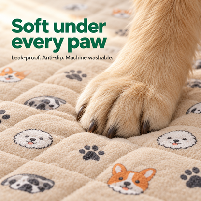 PUPPY LAYER ™ Reusable Potty Training Pad  washable, ultra-absorbent training LAYER