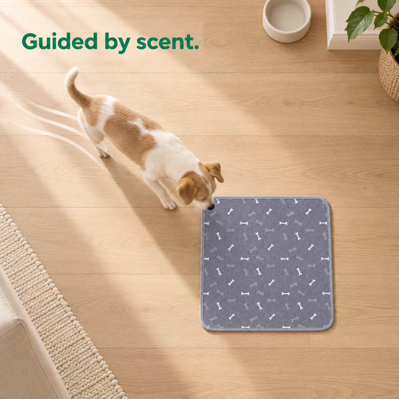 PUPPY LAYER ™ Reusable Potty Training Pad  washable, ultra-absorbent training LAYER