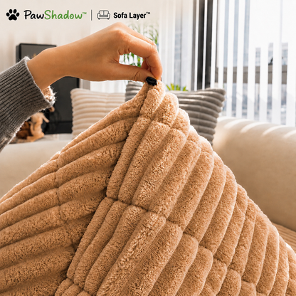 SofaLayer™ Quilted Pet Sofa Cover – Non-Slip Washable Protector for Dogs & Cats