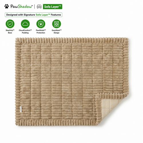 SofaLayer™ Quilted Pet Sofa Cover – Non-Slip Washable Protector for Dogs & Cats