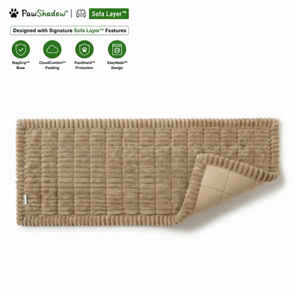 SofaLayer™ Quilted Pet Sofa Cover – Non-Slip Washable Protector for Dogs & Cats