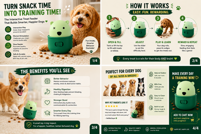 PawShadow™ Interactive Treat Dispensing Pet Feeder Toy