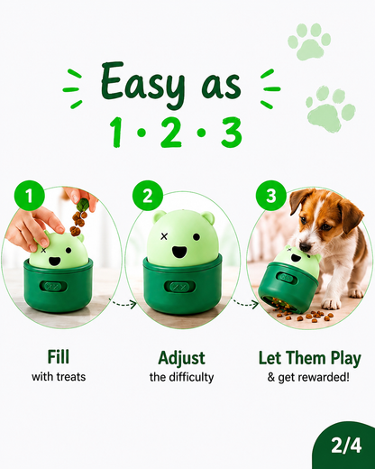 PawShadow™ Interactive Treat Dispensing Pet Feeder Toy