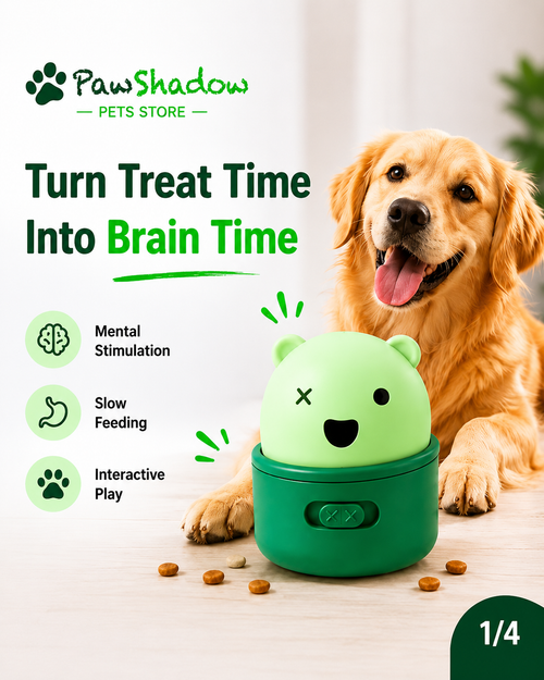 PawShadow™ Interactive Treat Dispensing Pet Feeder Toy
