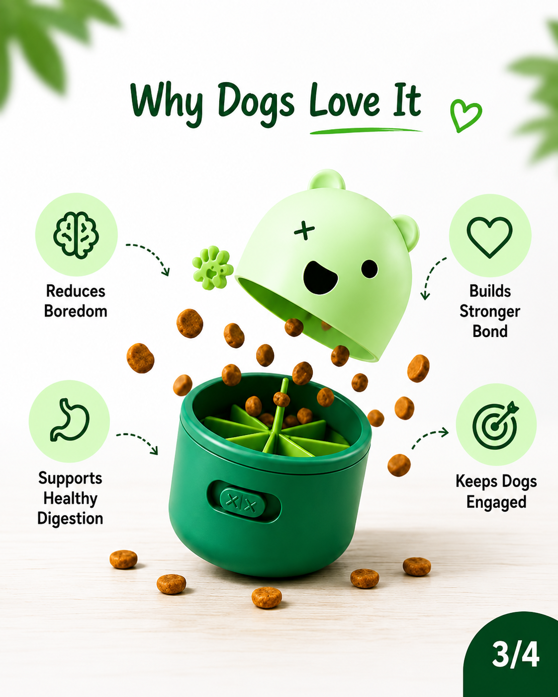 PawShadow™ Interactive Treat Dispensing Pet Feeder Toy