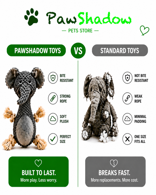 PawShadow™ Bite-Resistant Interactive Dog Toy