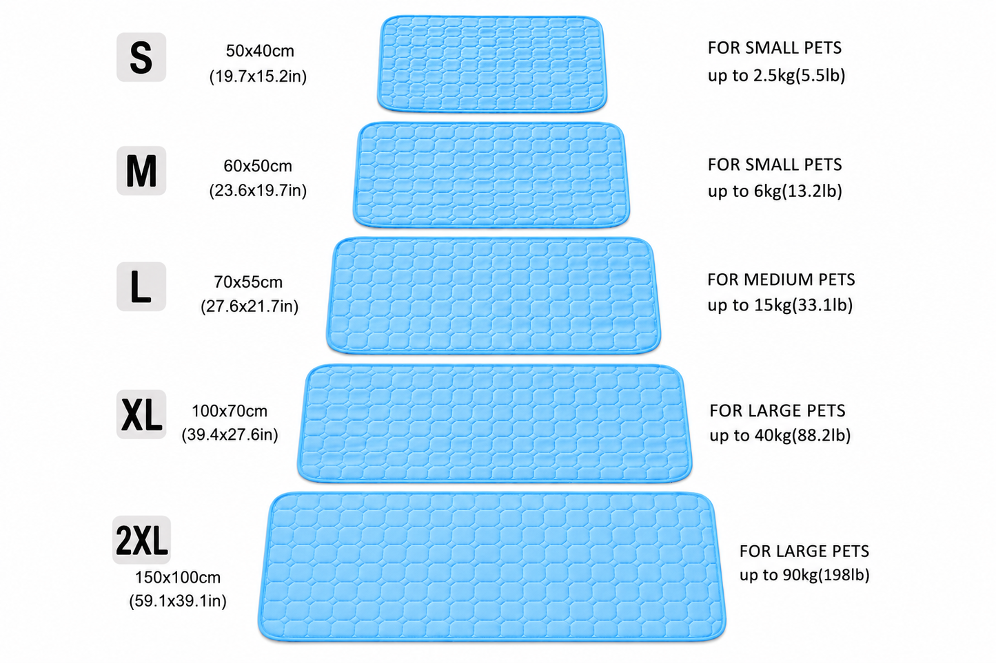 PawShadow™ Summer Pet Ice Pad Cool Sleeping Mat